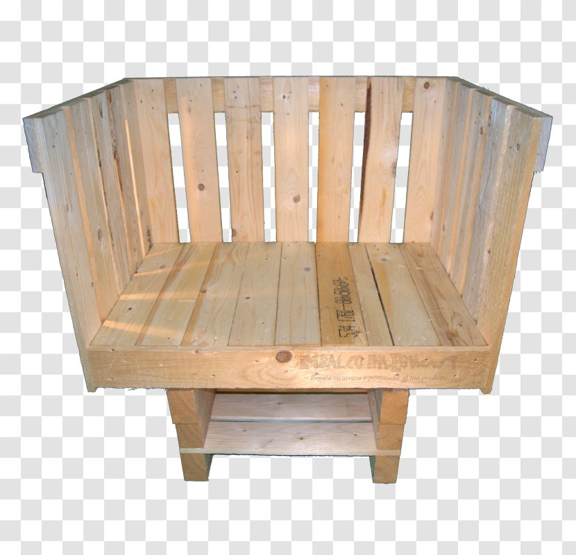 EUR-pallet Couch Furniture Unit Load - Wood - Chair Transparent PNG