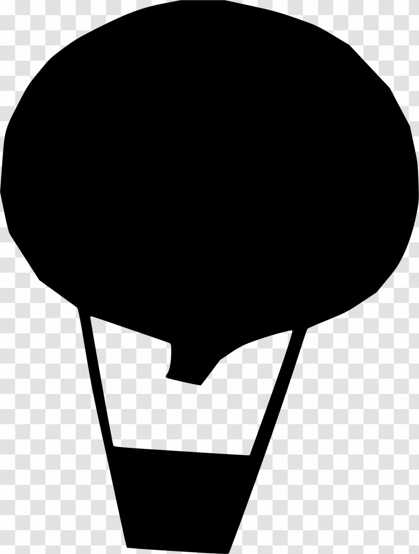 Hot Air Balloon Clip Art - Silhouette Transparent PNG