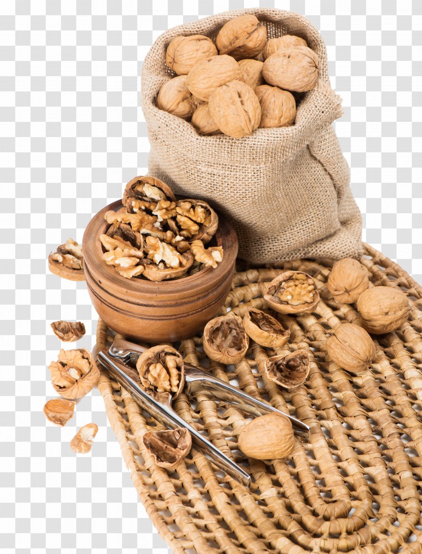 Walnut Food Dried Fruit Auglis - Hazelnut Transparent PNG