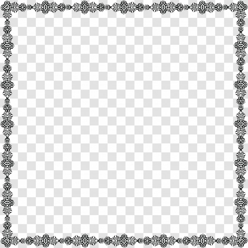 Black And White Drawing Grayscale Clip Art - Square Transparent PNG