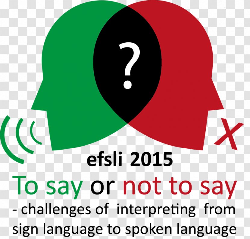 Forum Européen Des Interprètes En Langue Signes Language Interpretation Abstract Convention Sign - Artwork Transparent PNG