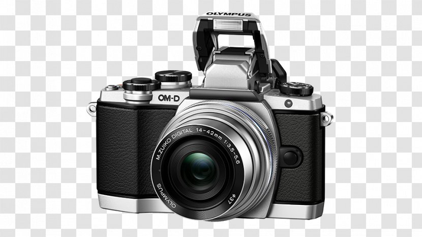 Olympus OM-D E-M10 Mark II E-M5 Camera - Mzuiko Wideangle Zoom 1442mm F3556 Transparent PNG