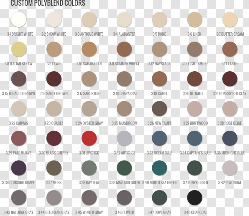 Grout Color Chart Tile Floor Transparent PNG