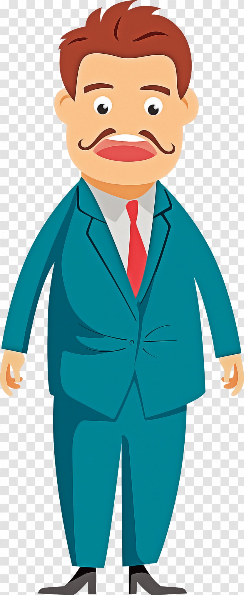 Cartoon Gentleman Physician Smile Formal Wear - Style Transparent PNG