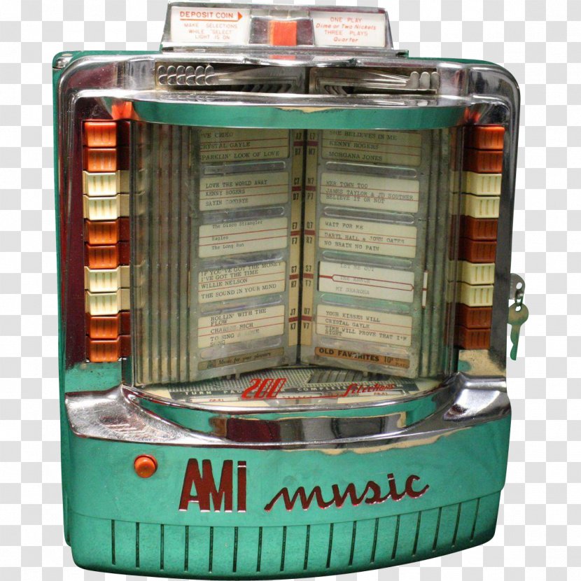 BAL-AMi Jukeboxes 1960s 1950s Coin - Phonograph Record Transparent PNG
