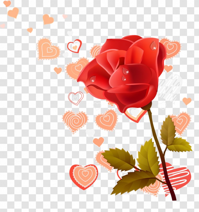 Royalty-free Clip Art - Flowering Plant - Valentines Day Element Transparent PNG