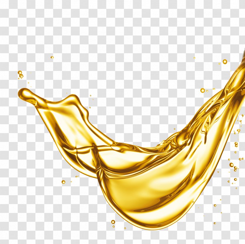 Car Lubricant Motor Oil Lubrication - Gear - Gold Drops Splash Transparent PNG