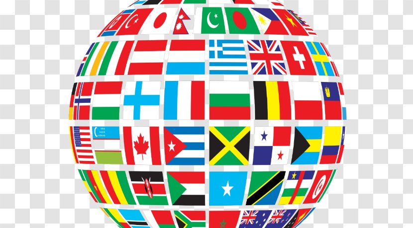 Globe Flags Of The World Flag - Area Transparent PNG