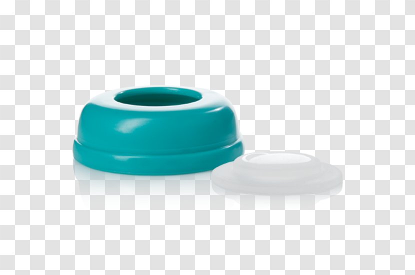 Plastic Lid - Aqua - Bottle Feeding Transparent PNG