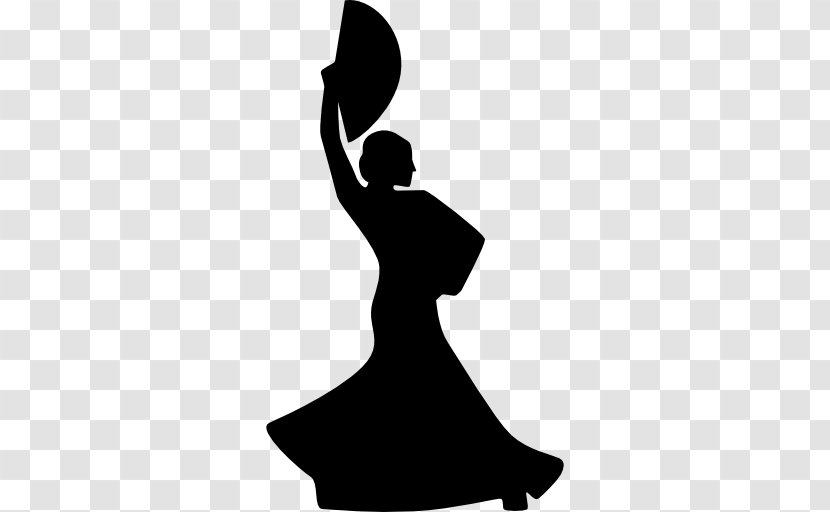 Flamenco Dance Drawing - Dancer - Silhouette Transparent PNG