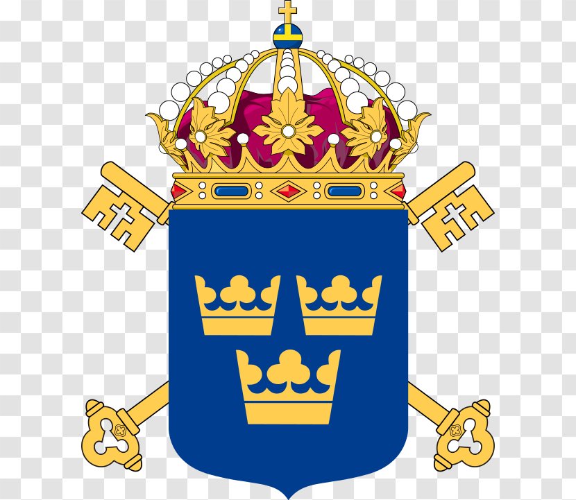 Coat Of Arms Sweden Three Crowns Swedish National Men's Ice Hockey Team Flag - Symbol - Area Transparent PNG