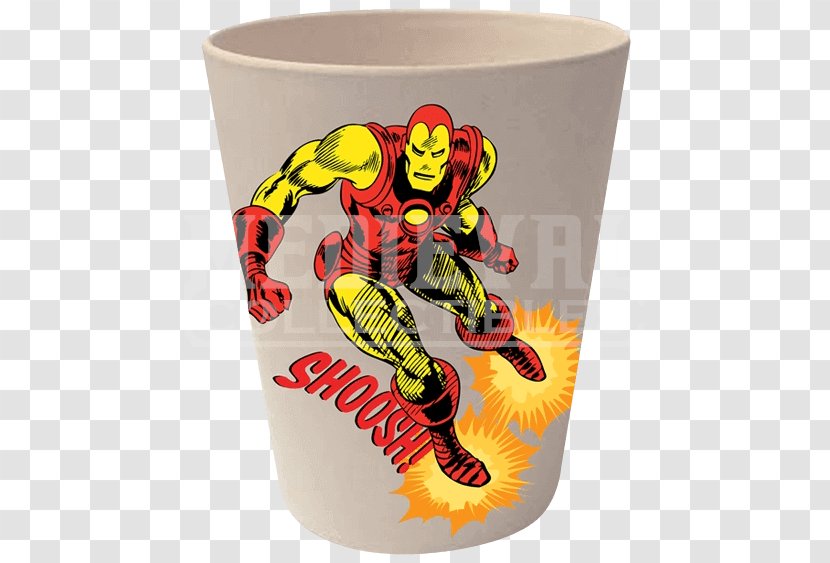 Iron Man Marvel Cinematic Universe Comics AllPosters.com - Personal Computer - Bamboo Cups Transparent PNG