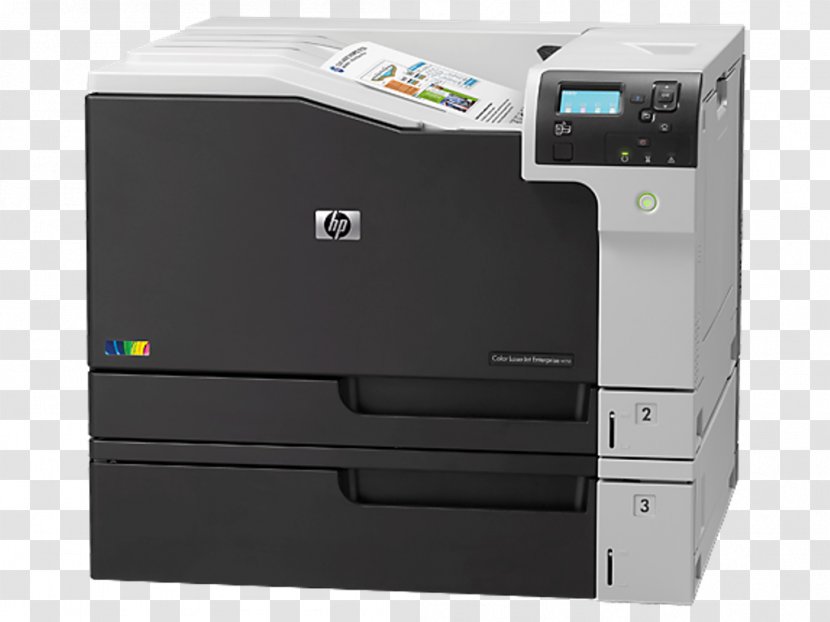 Hewlett-Packard HP LaserJet Enterprise M750 Laser Printing Printer - Inkjet - Hewlett-packard Transparent PNG