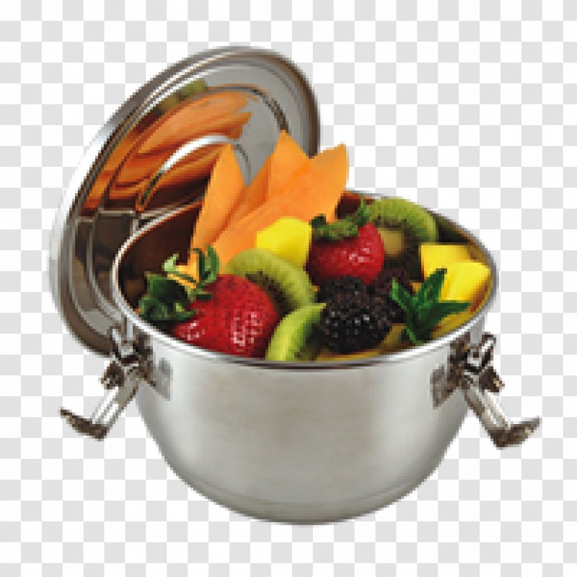 Plastic Food Bowl Stainless Steel Cookware - Freezers - Round Seal Transparent PNG
