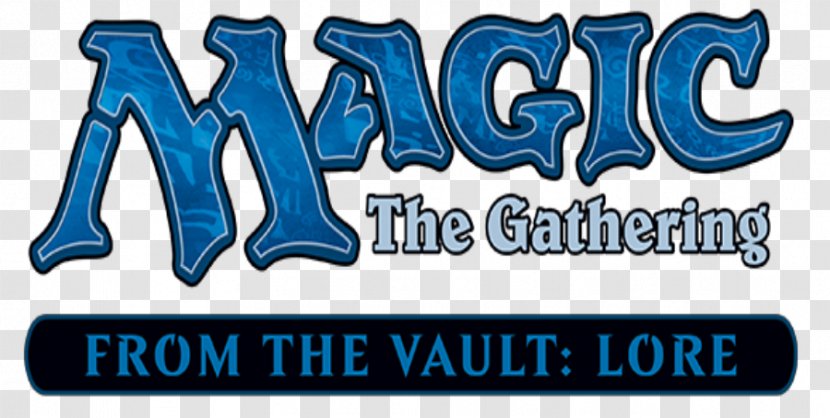 Magic: The Gathering From Vault: Lore Playing Card Collectible Game Transform - Text - Blue Transparent PNG