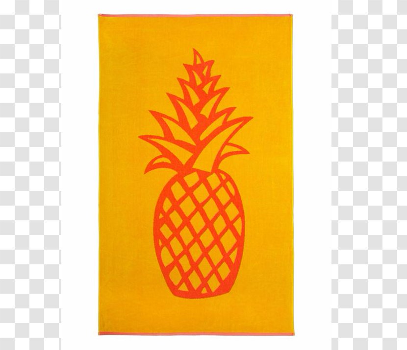 Pineapple Drawing Clip Art - Bromeliaceae - Beach Towel Transparent PNG