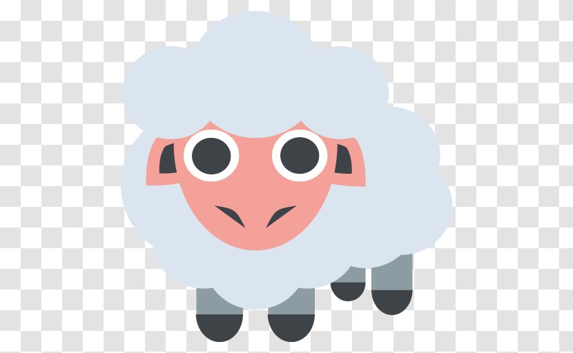 Dorset Horn Emoji Goat Symbol - Sheep Transparent PNG