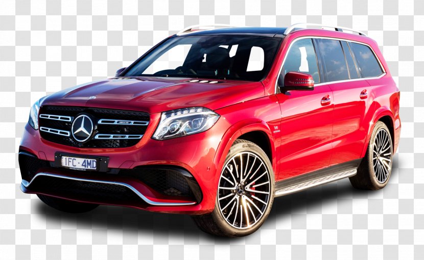 Mercedes-Benz GLS 400 4MATIC Mercedes-AMG 63 Sport Utility Vehicle Car - Bumper - Mercedes Benz Class Red Transparent PNG