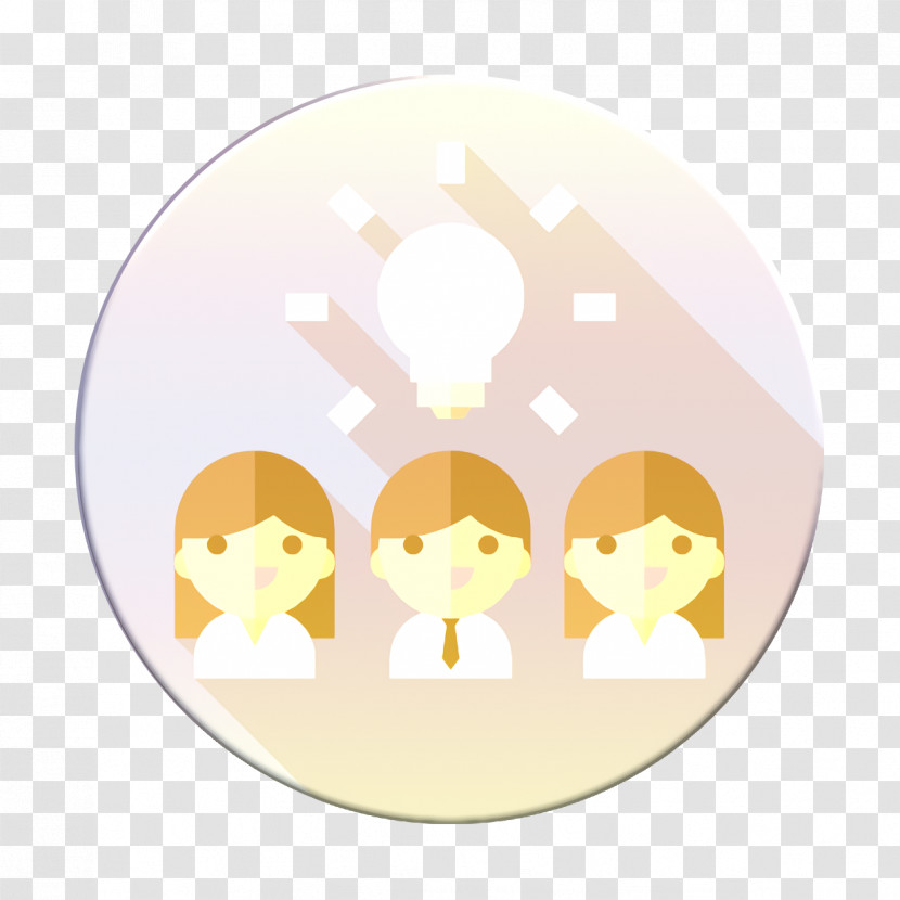 Brainstorming Icon Think Icon Teamwork Icon Transparent PNG