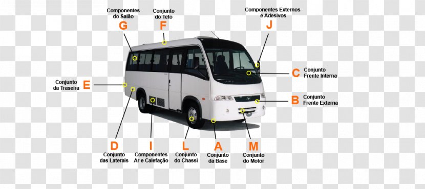 Commercial Vehicle Car Brand Minibus Transport - Light Transparent PNG