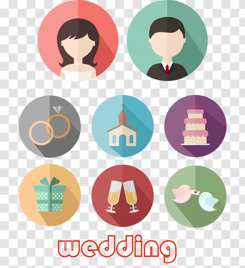 Bridegroom Icon - Wedding - 8 Round Transparent PNG