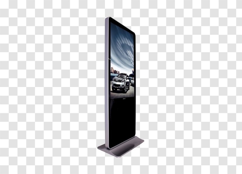 Computer Monitors Digital Signs Interactive Kiosks Display Advertising - Screen - Flat Panel Transparent PNG