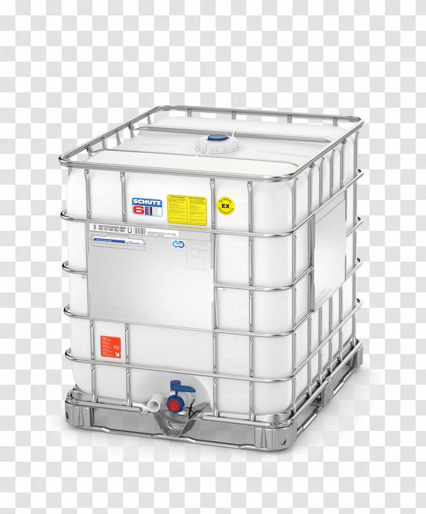 Intermediate Bulk Container Pallet Intermodal Plastic Water Tank Transparent PNG