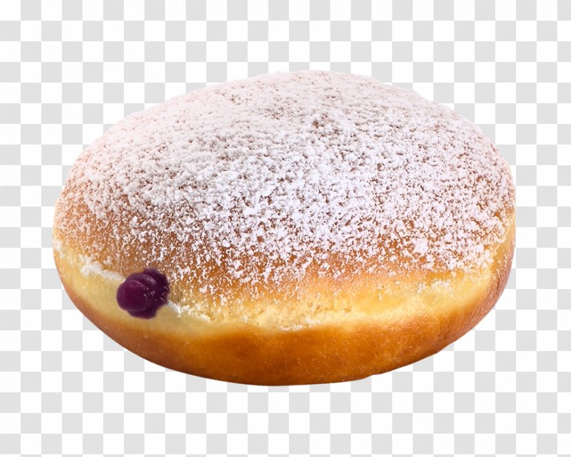 Donuts Berliner Sufganiyah Beignet Cream - Baked Goods - Sugar Transparent PNG