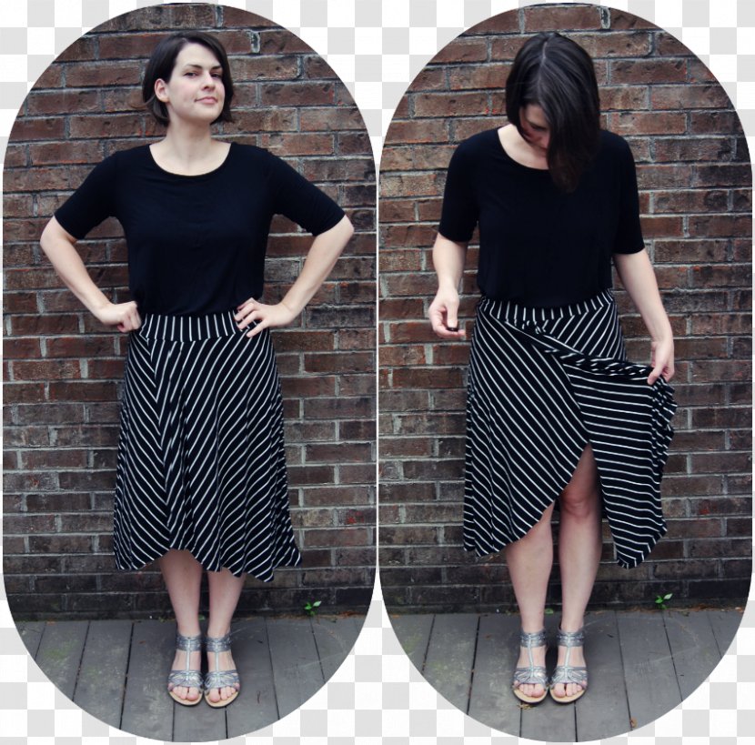Skirt Waist Dress Tartan Pattern - Simplicity - Wrap Transparent PNG