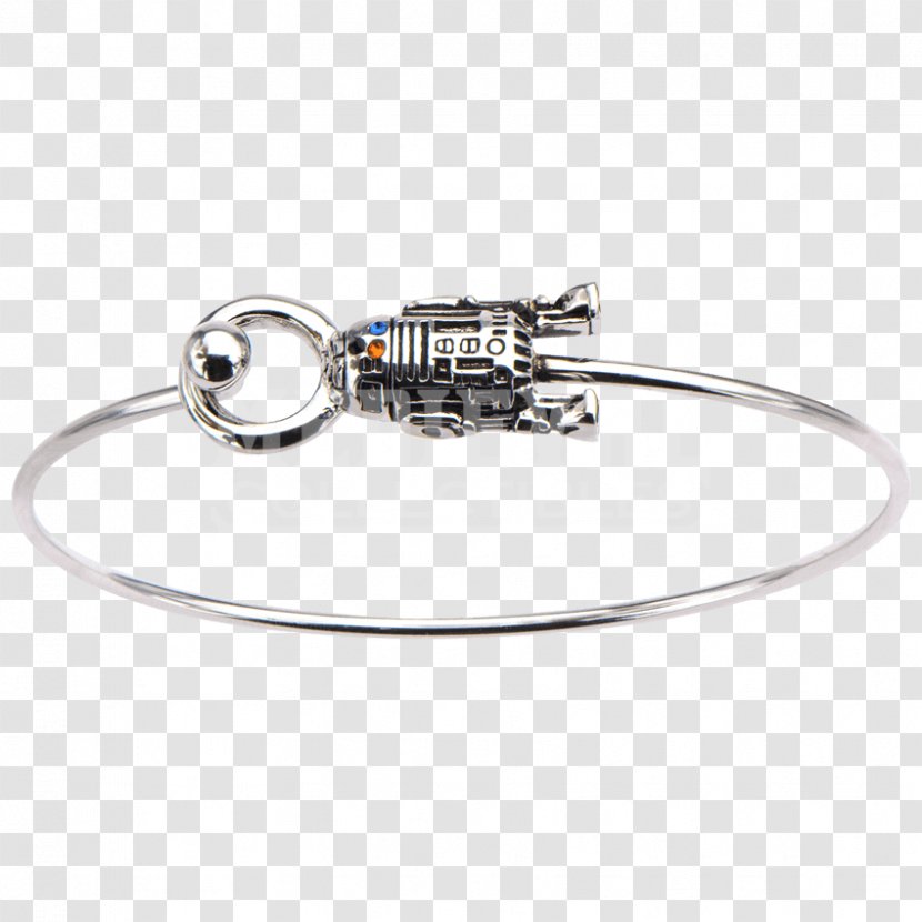 R2-D2 Jewellery Silver Clothing Accessories Bangle - Metal - R2d2 Transparent PNG