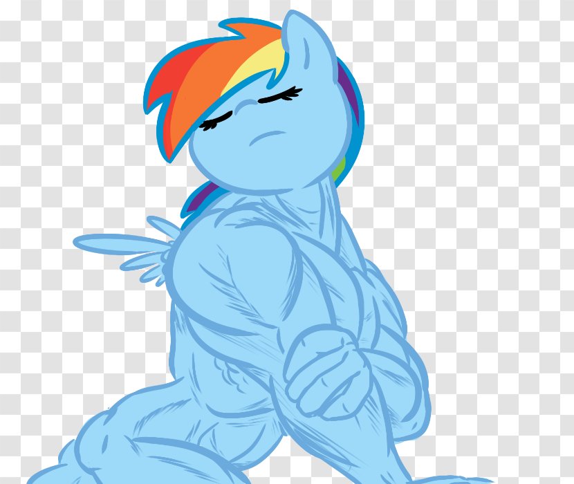 Rainbow Dash Pony Muscle Scootaloo - Silhouette - My Little Transparent PNG