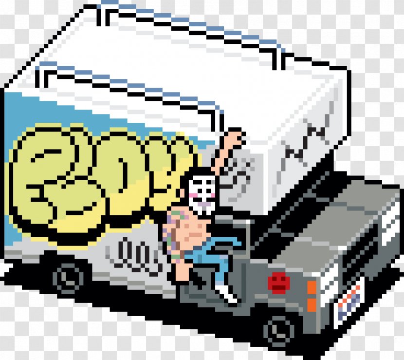 EBoy 0 Pixel Art Vehicle Kickstarter - Egyptian Pound Transparent PNG