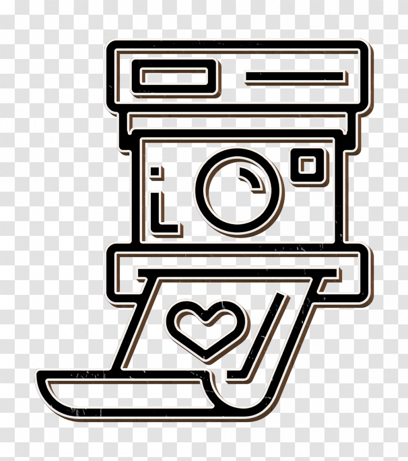 Polaroid Icon Wedding Icon Transparent PNG
