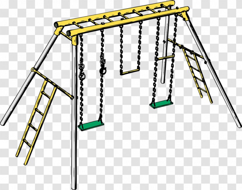 Swing Jungle Gym Playground Child Clip Art Transparent PNG