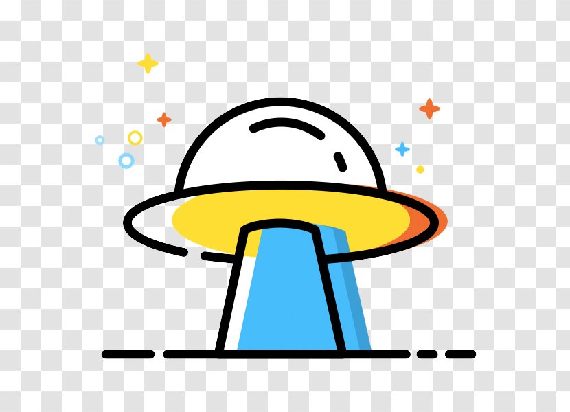 Unidentified Flying Object Cartoon Saucer Adobe Illustrator Icon - Frisbee - MEB Style UFO Transparent PNG