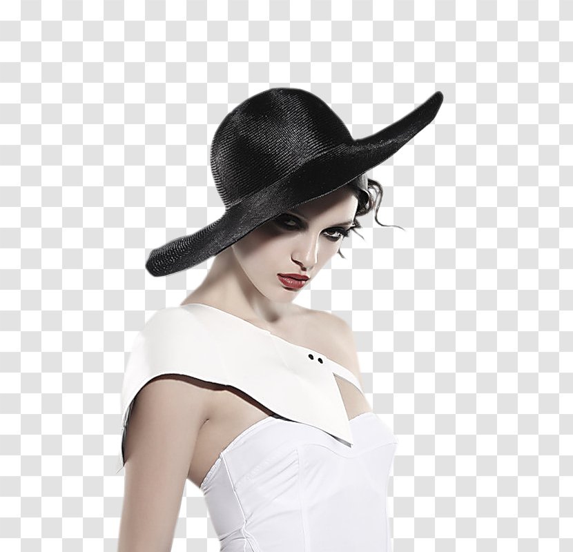 Woman With A Hat Painting Art Drawing Transparent PNG