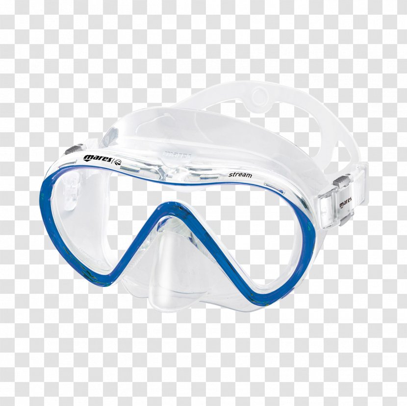 Mares Underwater Diving & Snorkeling Masks Equipment - Mask Transparent PNG