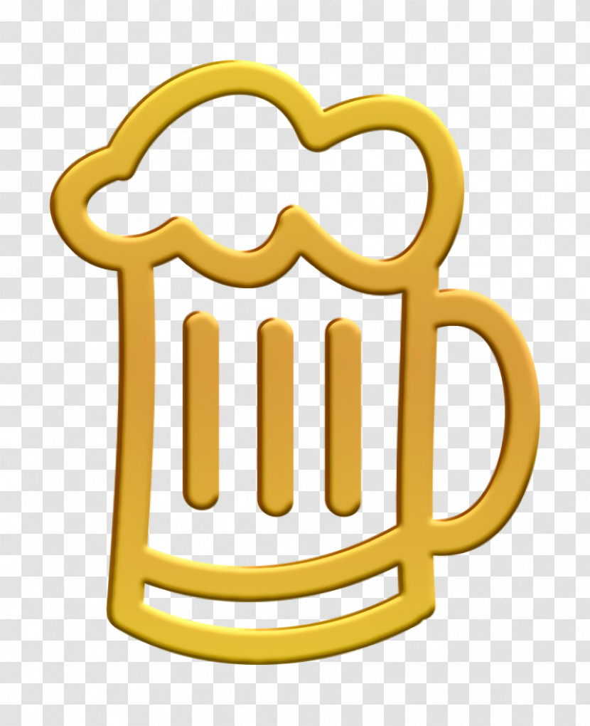Hand Drawn Icon Food Icon Beer Jar Hand Drawn Outline Icon Transparent PNG