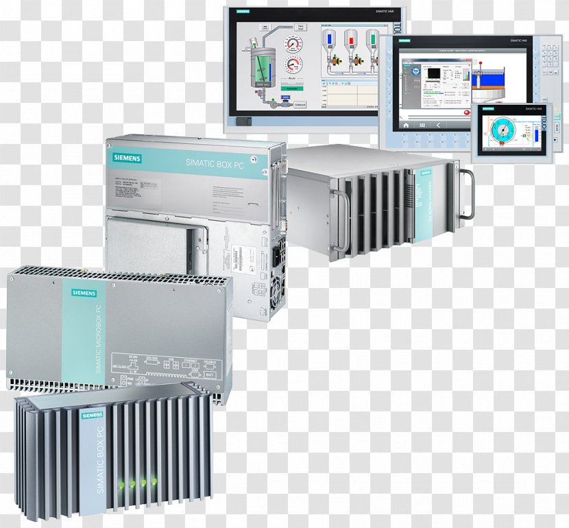SIMATIC Siemens Industrial PC Panel Industry - Computer Software - Old Pc Transparent PNG