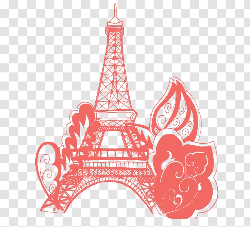 Eiffel Tower Champ De Mars Drawing Image - Painting Transparent PNG