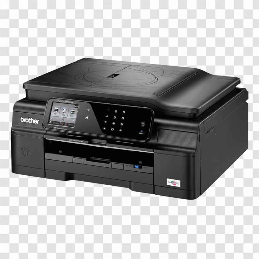 Brother Industries Multi-function Printer Ink Cartridge Inkjet Printing Transparent PNG