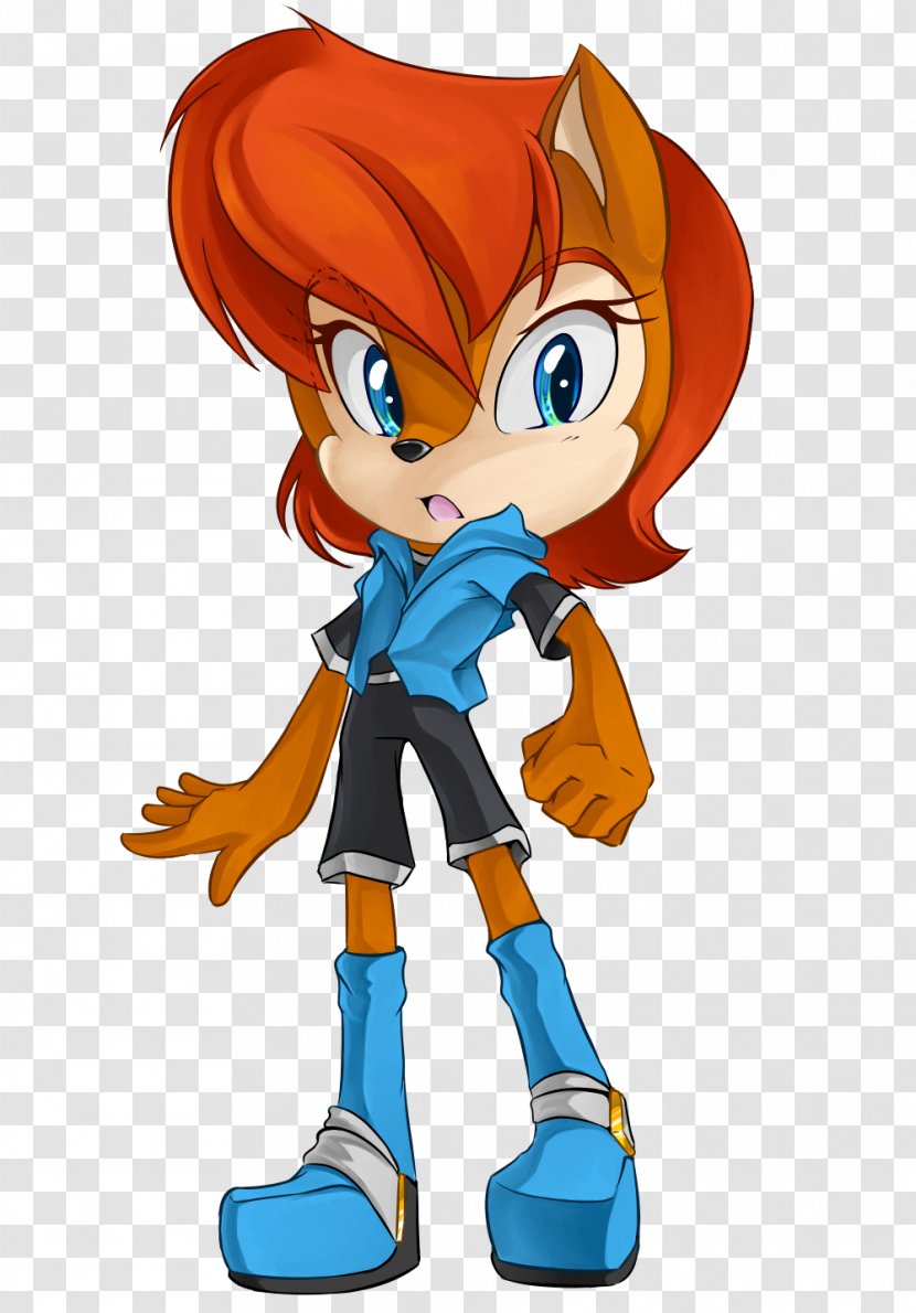 Sonic The Hedgehog 2 Princess Sally Acorn Amy Rose Cartoon - Squash Transparent PNG