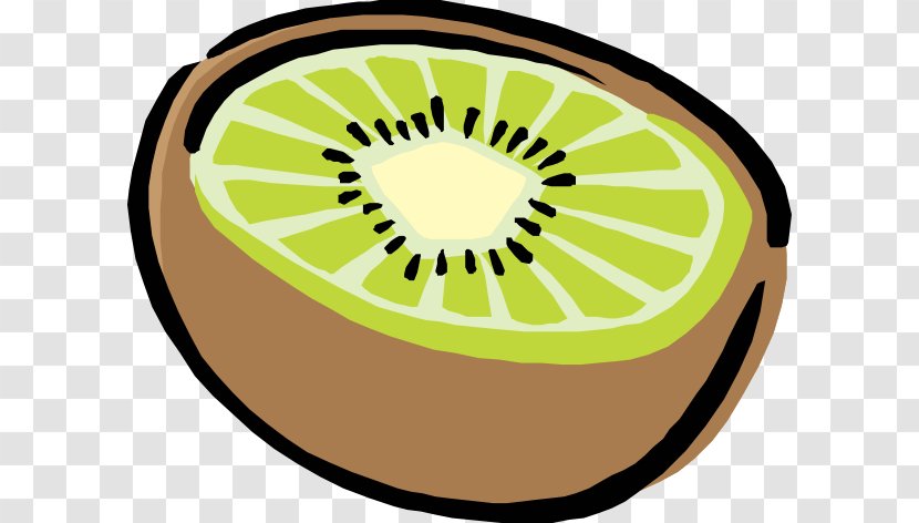 Kiwifruit Clip Art - Food - Kiwi Slice Transparent PNG