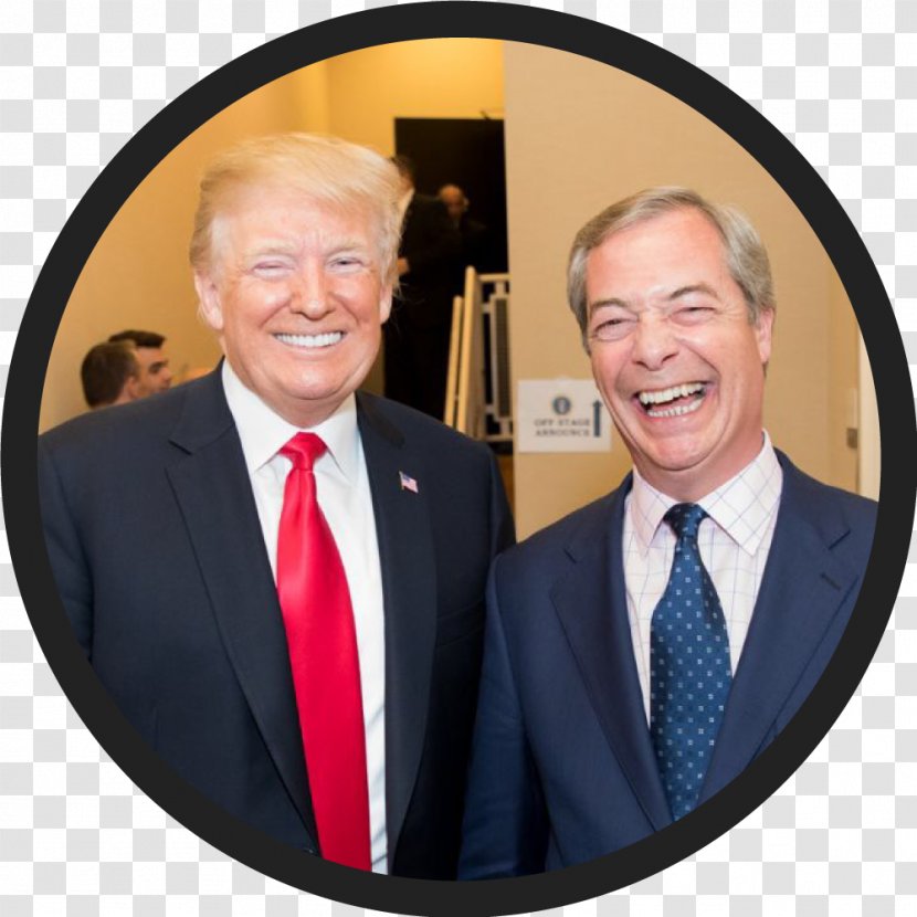 Nigel Farage Donald Trump United Kingdom States Of America Brexit - Uk Independence Party - Make Great Ronald Reagan Transparent PNG