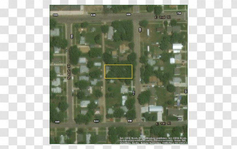 Suburb Land Lot Urban Design Map - Green Transparent PNG