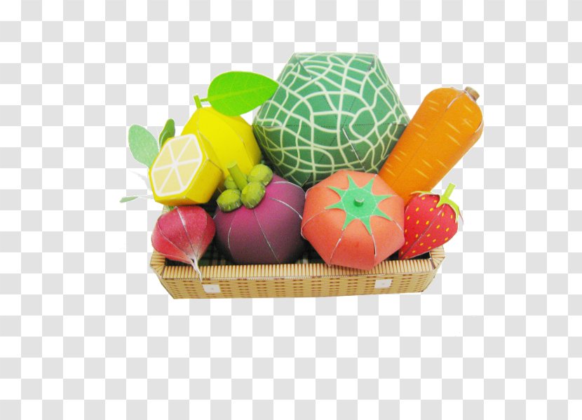 Fruit Paper Model Vegetable Vegetarian Cuisine - Diet Food - Garden Card Transparent PNG