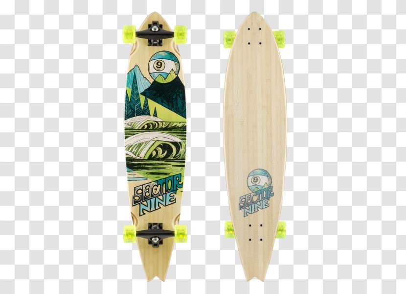 Longboard Sector 9 Skateboarding Bamboo Skateboards - Bureo - Skateboard Transparent PNG