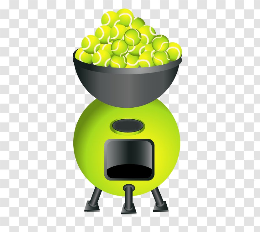 Tennis Ball Sports Equipment Racket - Fruit - Green Transparent PNG