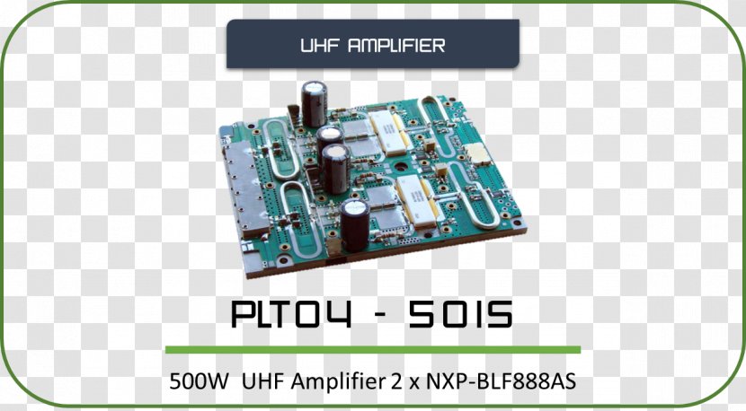 Electronics Microcontroller Ultra High Frequency Amplifier Electronic Component - Ldmos Transparent PNG