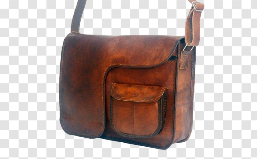Handbag Leather Messenger Bags Courier - Strap - Vintage Transparent PNG